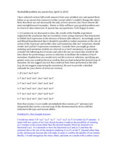 Hochschild	
  problem	
  set,	
  answer	
  key,	
  April	
  13,	
  2015:	
   	
   I	
  have	
  selected	
  various	
  full-­‐credit	
  answers	
  from	
  your	
  problem	
  sets	
  and	
  pasted	
 