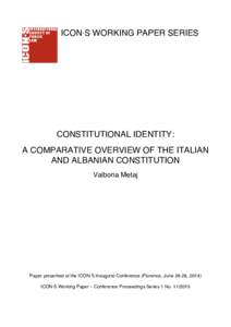 Law / Constitutional law / Political philosophy / Politics / Constitution of Albania / Constitution / Albania / Bill of rights / Constitution of the Czech Republic / Fundamental Statute of the Kingdom of Albania
