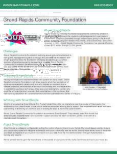 WWW.SMARTSIMPLE.COMGrand Rapids Community Foundation About Grand Rapids