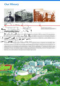 Our History  Founder and first President, Rokuichiro Masujima  Kanda Nishikicho, first location of Chuo University