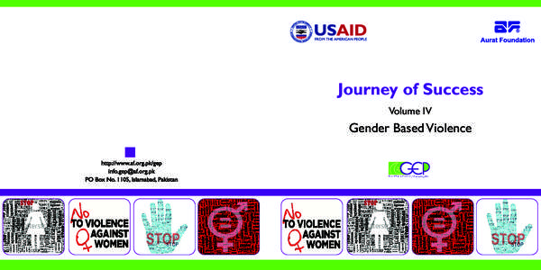Journey of Success Volume IV Gender Based Violence  August 2013