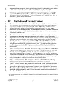Public Draft, Bay Delta Conservation Plan: Chapter 9, Alternatives to Take