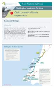 Roads of national significance  Wellington Northern Corridor Ōtaki to north of Levin expressway