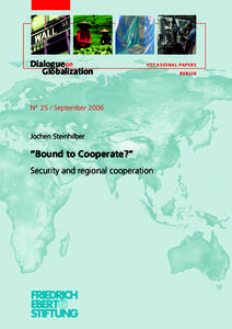Dialogue on Globalization OCCASIONAL PAPERS  N° 25 / September 2006