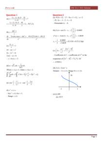 Trigonometry / Sine / Chebyshev polynomials / Pythagorean trigonometric identity / Mathematics / Mathematical analysis / Special functions