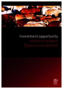Microsoft Word - Outback Northern Queensland Abattoir Stage 2.doc