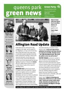 queens park  green news www.brentandharrow.greenparty.org.uk  election literature from