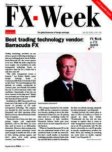 e-  FX Week FX  Reprinted from