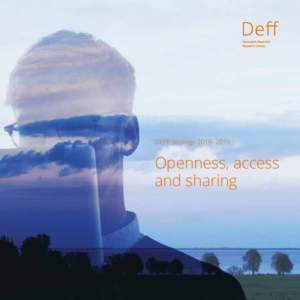 DEFF Strategy 2016–2019  Openness, access and sharing	  Page 1