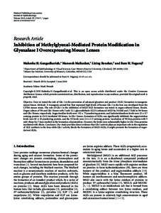 Hindawi Publishing Corporation Journal of Ophthalmology Volume 2010, Article ID[removed], 7 pages doi:[removed][removed]Research Article