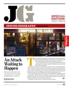 JG  SPECIAL EDITION:  PARIS TERROR