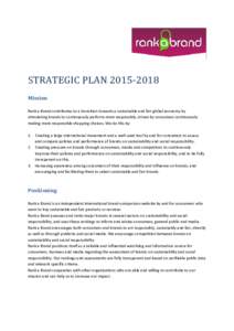 Microsoft Word - RANK A BRAND strategic plan