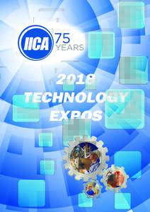 2018 TECHNOLOGY EXPOS IICA 2018 EVENT PACKAGE The Institute of Instrumentation, Control and Automation (IICA) is pleased to provide you with the details