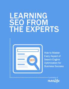 LEARNING SEO FROM THE EXPERTS s seo