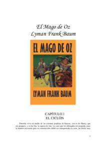 Microsoft Word - Baum, Lyman - El mago de Oz.doc