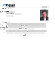 Robert T. Burns biography - Putnam Investments