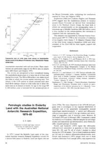 the Mount Provender rocks, confirming the conclusions reached by Grew and HalpernStephensonand Clarkson, Hughes, and Thomsonsuggest that the fossiliferous erratics in moraine around Mount Provend