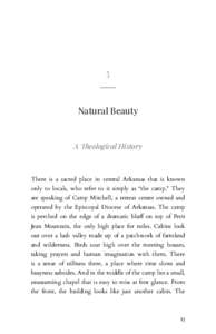 1  Natural Beauty A Theological History
