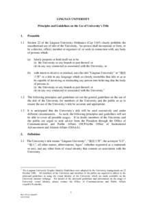 Microsoft Word - Use of University Title_guidelines_2011-12-1