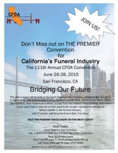 CFDA  JO California Funeral Directors Association