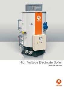 High Voltage Electrode Boiler Steam and Hot water From renewable POWER to HEAT with PARAT