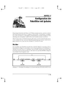 “firewall” —  — 15:26 — page 269 — #288  KAPITEL 11 Konfiguration der Paketfilter mit ipchains