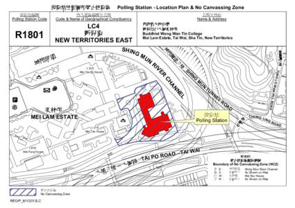 Polling Station - Location Plan & No Canvassing Zone  ^ ^