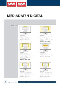 MEdiadaten Digital Website Banner Leaderboard  Wallpaper