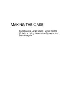 Making the Case: Introduction