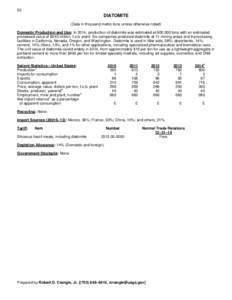 Mineral Commodity Summaries 2015