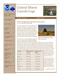 Central Illinois Lincoln Logs National Weather Service Lincoln, Illinois Volume 15, Issue 2