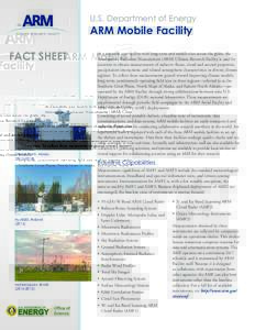 U.S. Department of Energy  ARM Mobile Facility FACT SHEET  Oliktok Point, Alaska