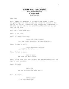 CRIMINAL MACABRE #1 script.final.doc