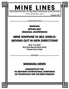 NovemberMINWARA SPRING 2007 REGIONAL CONFERENCE