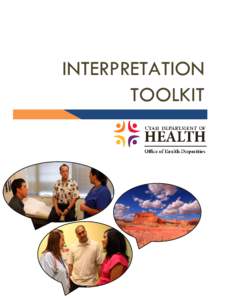 INTERPRETATION TOOLKIT INTERPRETATION TOOLKIT  TABLE OF CONTENTS
