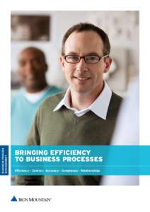 BUSINESS PROCESS MANAGEMENT bringing efficiency to business processes