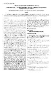 Pak. J. Bot., 43(3): [removed], [removed]CHECK LIST OF AGARICS OF KAGHAN VALLEY-1