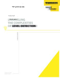 A WHITE PAPER  UNRAVELING THE COMPLEXITIES OF LEVEL DETECTION