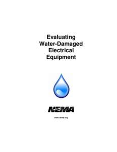 Guidelines for Handling Water Damaged Electrical Equipment