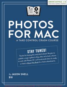 Photos for Mac: A Take Control Crash Course[removed]SAMPLE