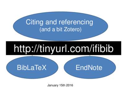 Referansearbeid med BibTex