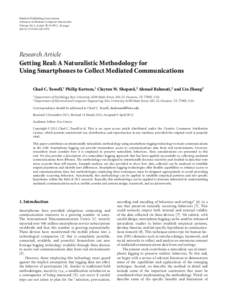 Hindawi Publishing Corporation Advances in Human-Computer Interaction Volume 2012, Article ID, 10 pages doi:Research Article