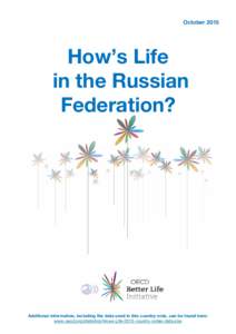 OctoberHow’s Life in the Russian Federation?