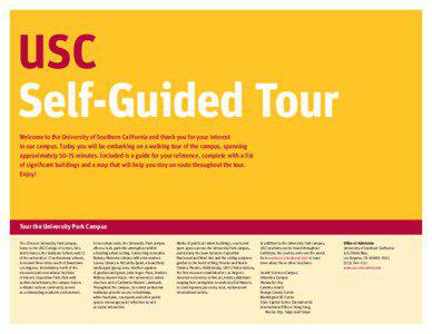 USC Self-Guided Tour