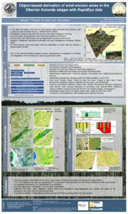Object-based derivation of wind erosion areas in the Siberian Kulunda steppe with RapidEye data I.Walde1, T.Theisel1,