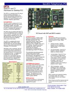 QuicKit Telephony PCI Brochure