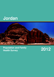 Jordan  Population and Family Health Survey  2012