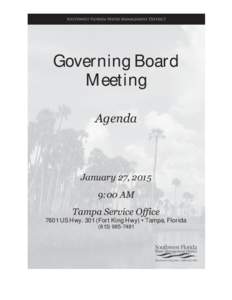 Agenda - Tuesday, January 27, 2015