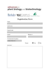 UCB-Workshop Registration