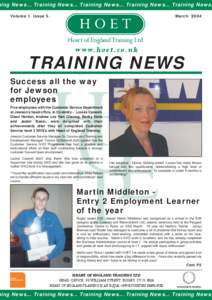 ning News... Training News... Training News... Training News... Training News. Volume 1. Issue 5.